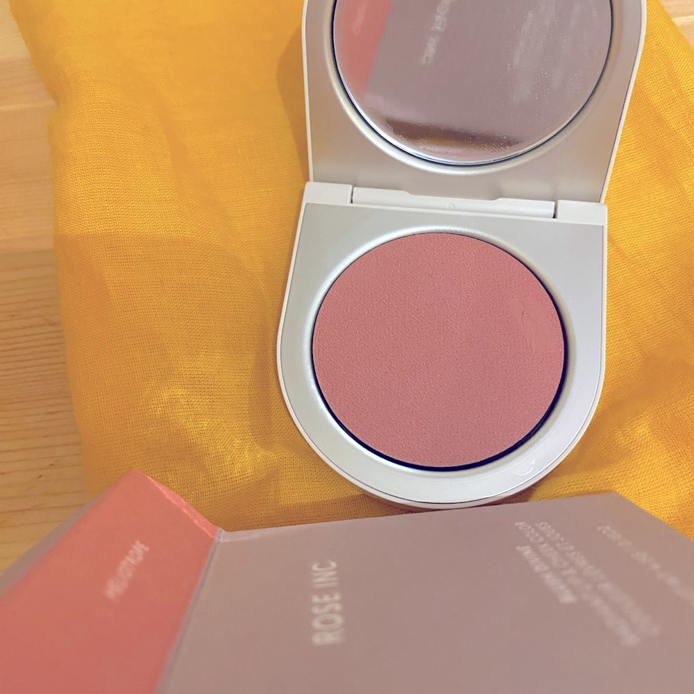 Rose Inc. refillable cream blush- Heliotrope 🪞✨